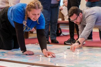 Mapping neighborhoods at one of the retreats