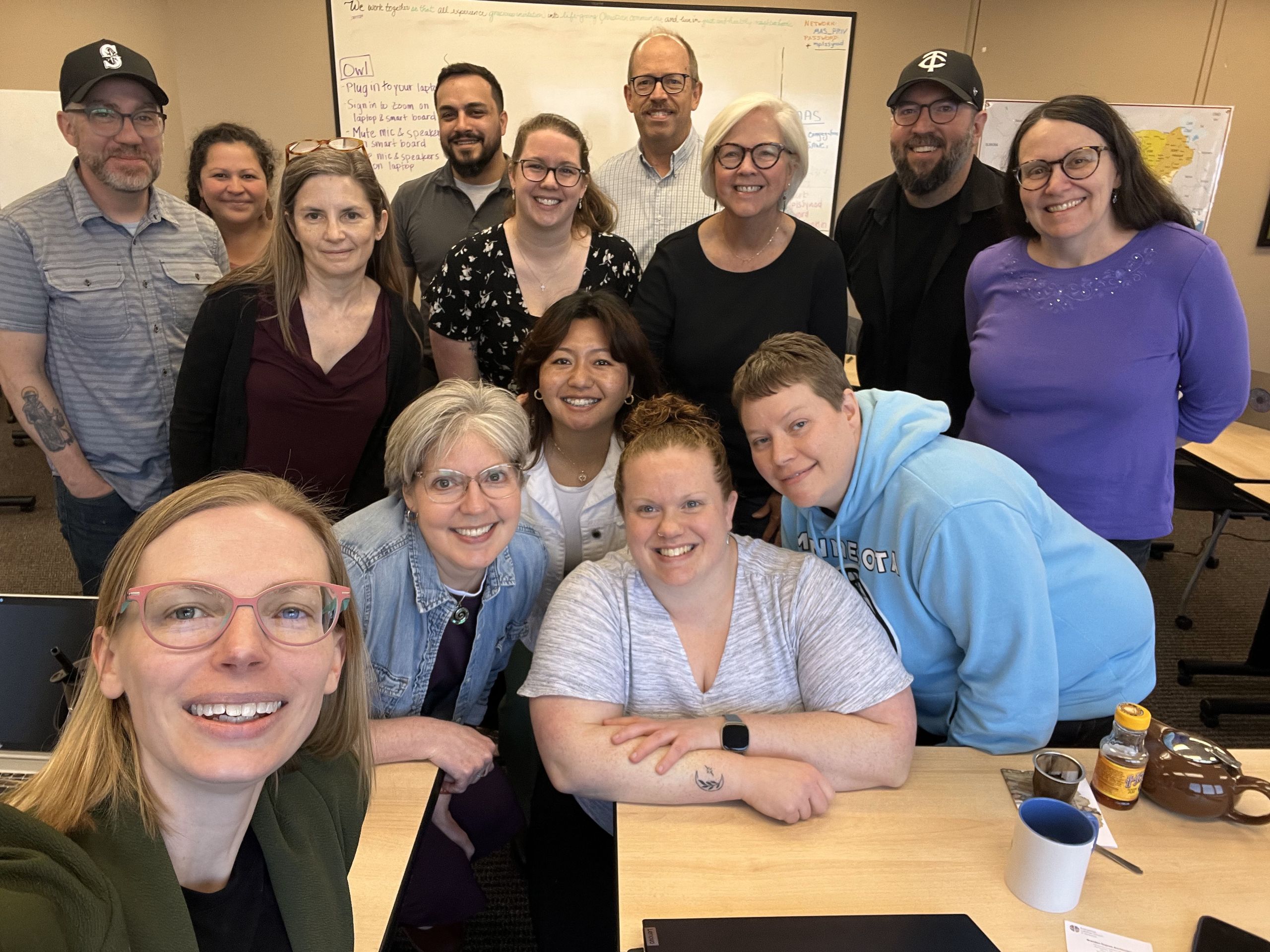 Synod staff selfie sized